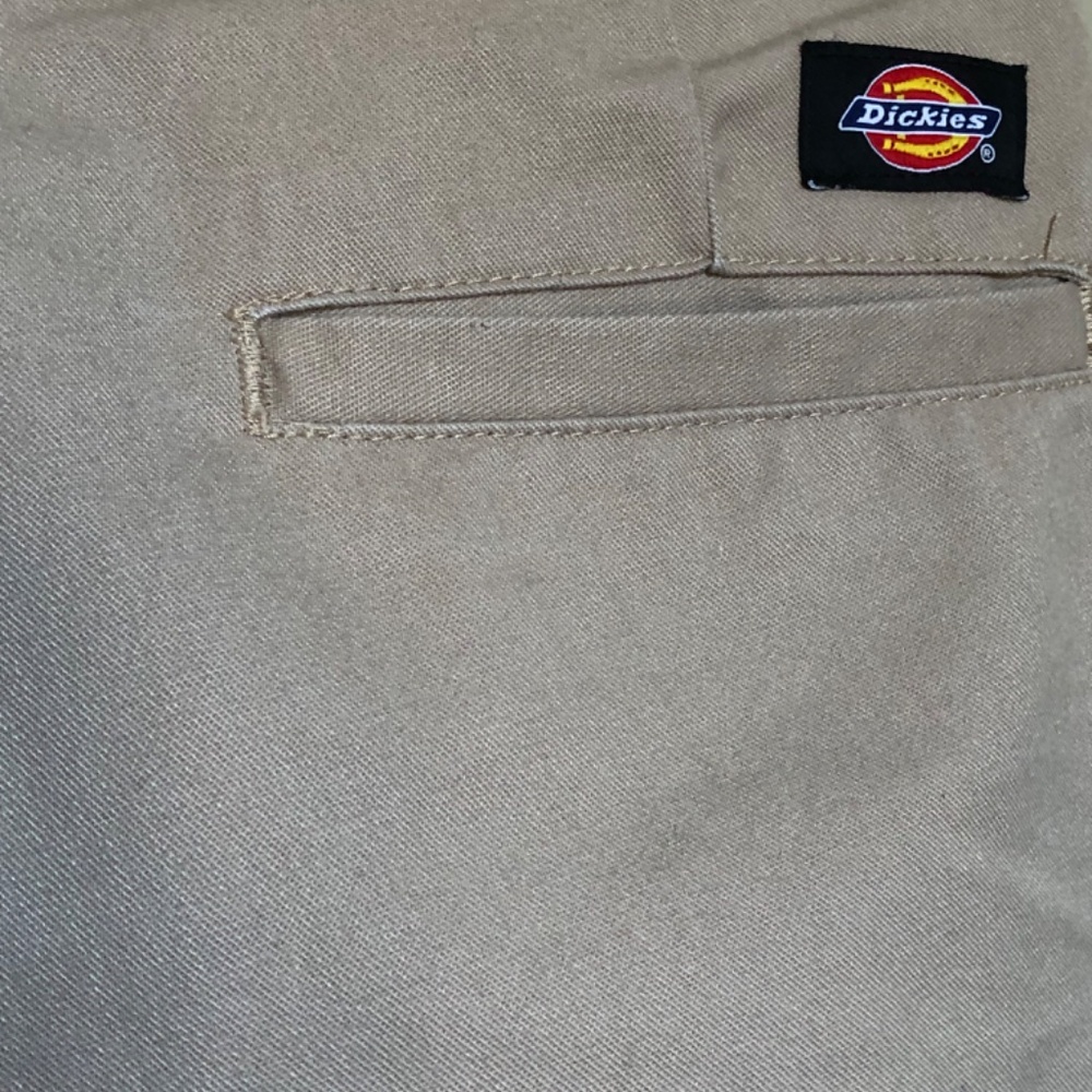 Dickies Cargo Khaki Pants 34x33 EUC